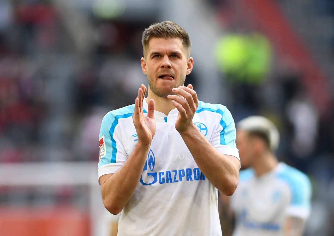 FC Schalke 04: Simon Terodde war im Doppelpass zu Gast.