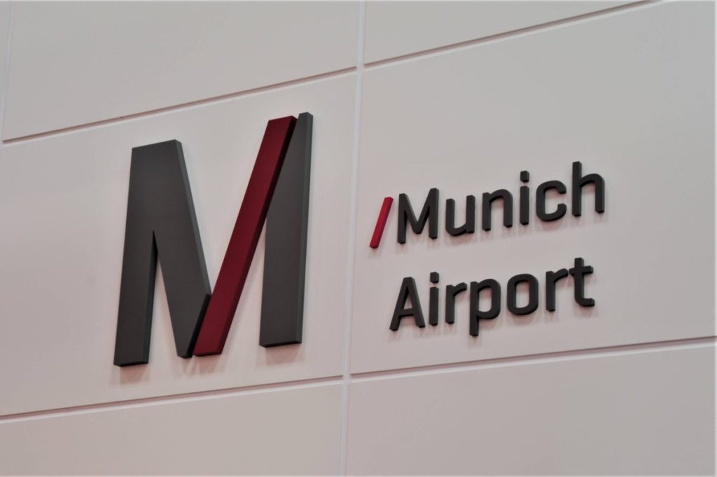 Logo des Flughafen München