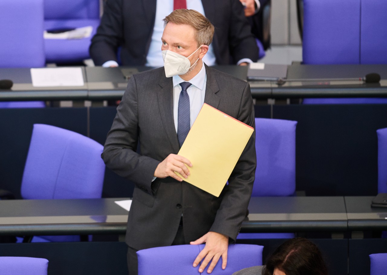 Finanzminister Lindner verteidigte das neue Gesetz, auch wenn viele protestieren. (Archivbild)