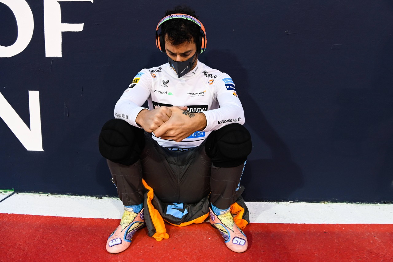 Daniel Ricciardo hatte mit den Folgen der Corona-Erkrankung zu kämpfen.