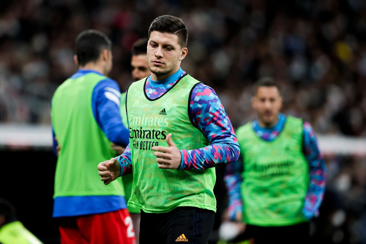 Luka Jovic spielt bei Real keine Rolle.