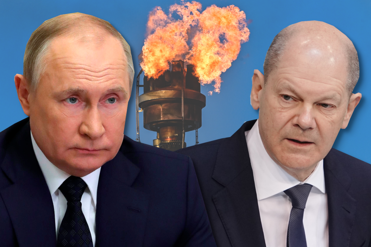 Kommt es zum Gas-Stopp: Wladimir Putin stellt Forderung, die Kanzler Scholz nicht erfüllen will. 