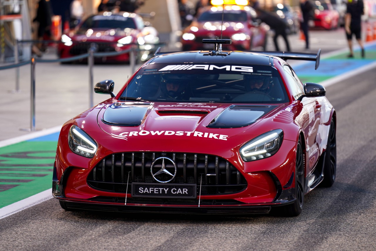 Das neue Safetycar von Mercedes für die Saison 2022.