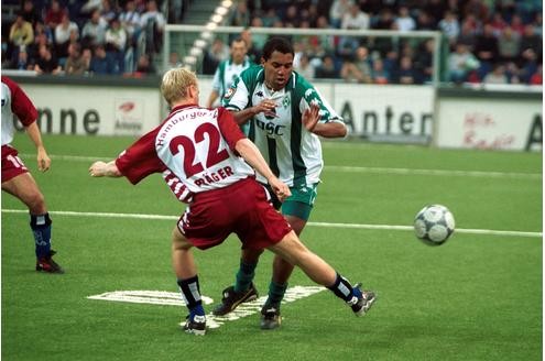 Und so fing alles an: Ailton kam 1998 zu Werder Bremen, erarbeitete sich einen Stammplatz ...