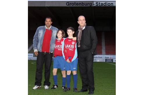 ...und das sollte Ailtons neues Wohnzimmer werden: Die Grotenburg. Ab dem 1. Januar 2010 war er für den KFC Uerdingen spielberechtigt.