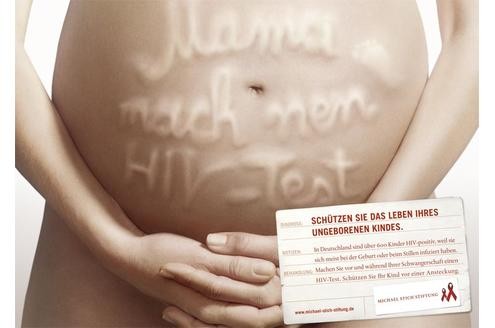 2008 startete die Stiftung diese Kampagne. Ihr Ziel: Durch Aids-Tests bei werdenden Müttern...