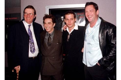 Mit Johnny Depp und Michael Madsen spielte er wieder einen Mafioso - in Donnie Brasco.