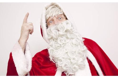 Weihnachtsmann ohne Rauschebart? Pogonophobiker sind dafür, denn sie fürchten sich vor dem Bart - und zwar nicht nur vor dem des Weihnachtsmannes.