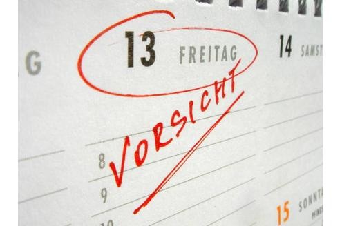 Freitag der 13. bringt Unglück? Für Menschen, die unter der Triskaidekaphobie leiden sicher. Denn sie haben Angst vor der Zahl 13. 