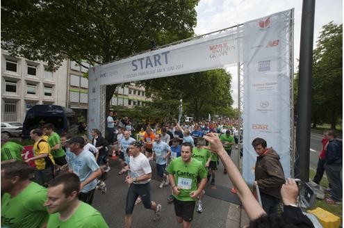 Auf geht's. Foto: Bernd Lauter