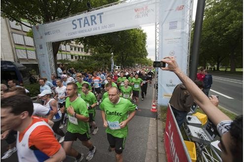 Auf geht's. Foto: Bernd Lauter