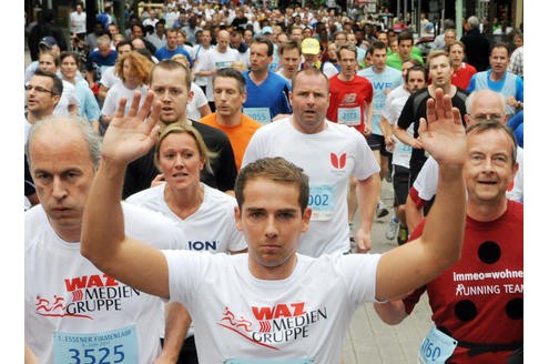 Essener Firmenlauf. Foto: Monika Kirsch / WAZ FotoPool