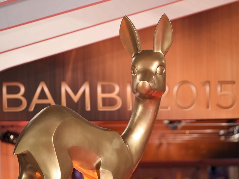 In 15 Kategorien wird der Bambi vergeben. 