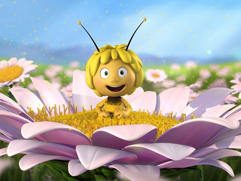 Maja badet nun mit deutlich schlankerer Figur als 3D-Bienchen im Pollenmeer. Nicht jedem gefällt es, und für die Fans der ersten Stunde zählt selbstredend nur das Original.