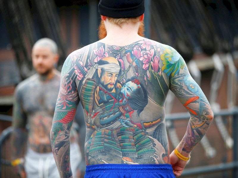 Die internationale Tattoo-Messe fand vom 22. bis 24. September statt. 