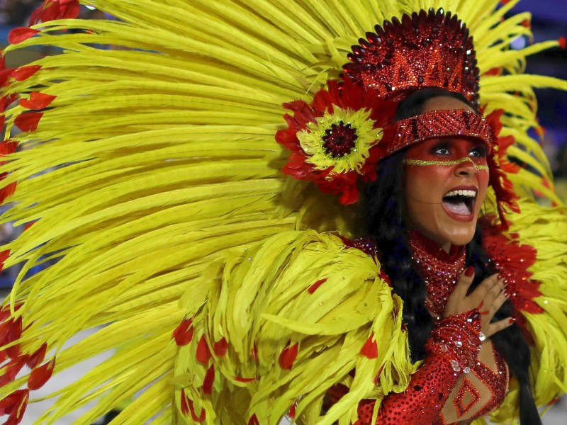 So feiern die Brasilianer Karneval in Rio.