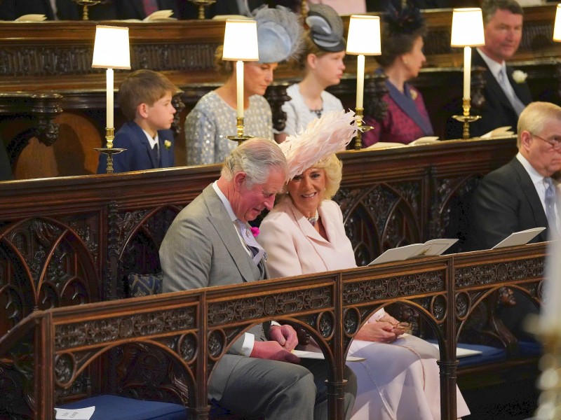 Prinz Charles und seine Frau, die Duchess of Cornwall