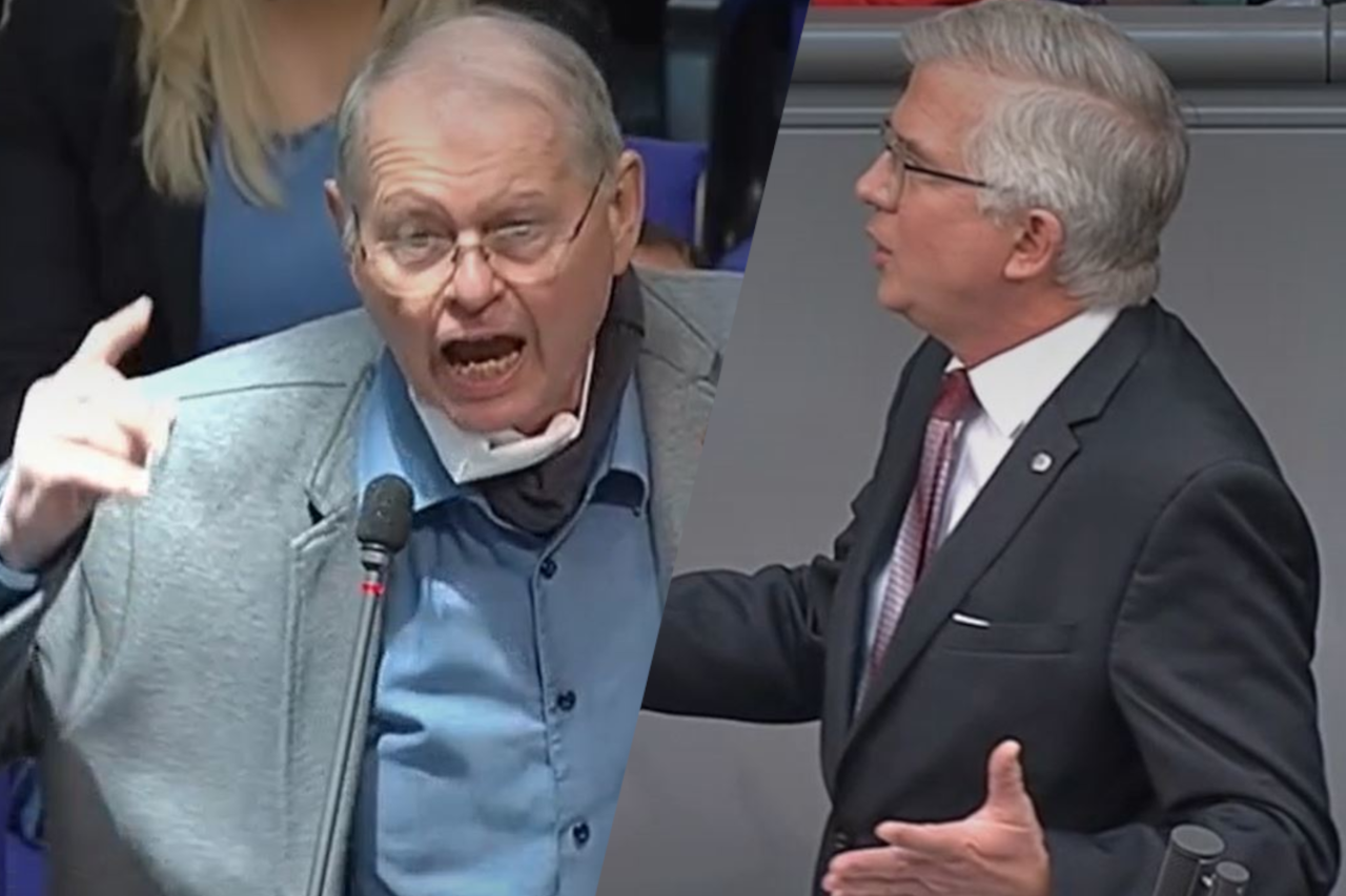 Emotionale Impfpflicht-Debatte im Bundestag. 