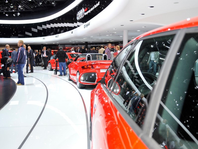 Die Ingolstädter zeigen auf der IAA was sie haben. Foto: Denise Ohms