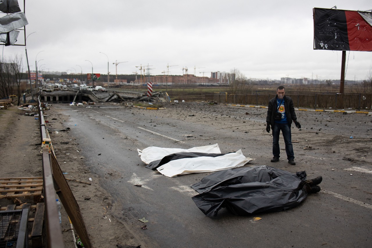Aus Bochum werden Leichensäcke in die Ukraine geschickt. (Symbolbild)