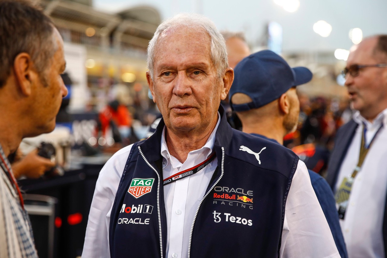 Dr. Helmut Marko, Red-Bull-Boss, warnt Mick Schumacher.