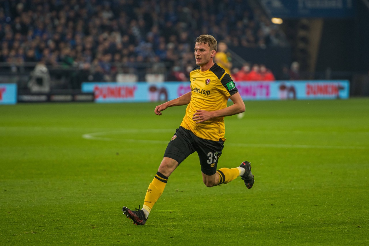 Dresdens Top-Torjäger Christoph Daferner wird gegen den FC Schalke 04 ausfallen.