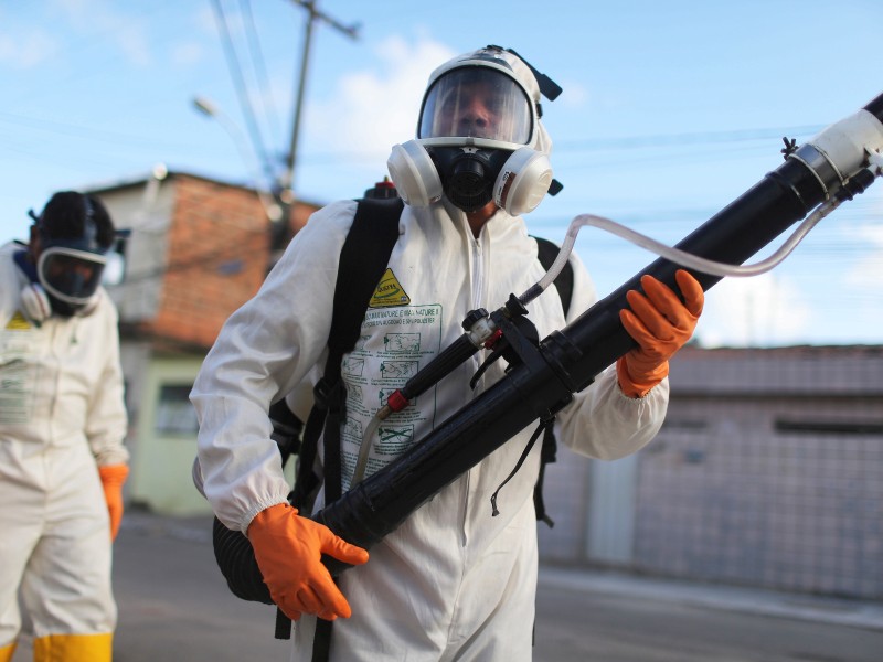 In Brasilien werden großflächig Pestizide eingesetzt,...