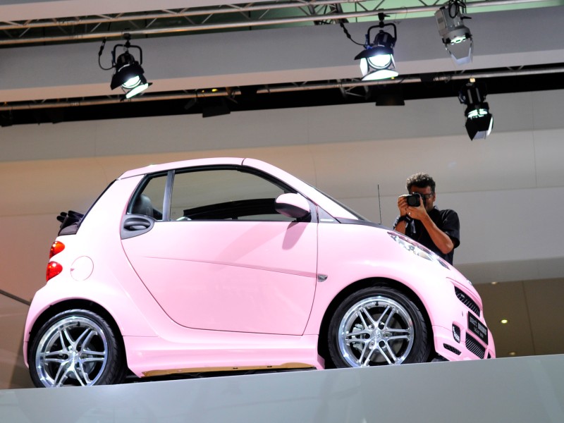 Wie niedlich: Auch für Mädels ist auf der IAA etwas dabei. Foto: Denise Ohms