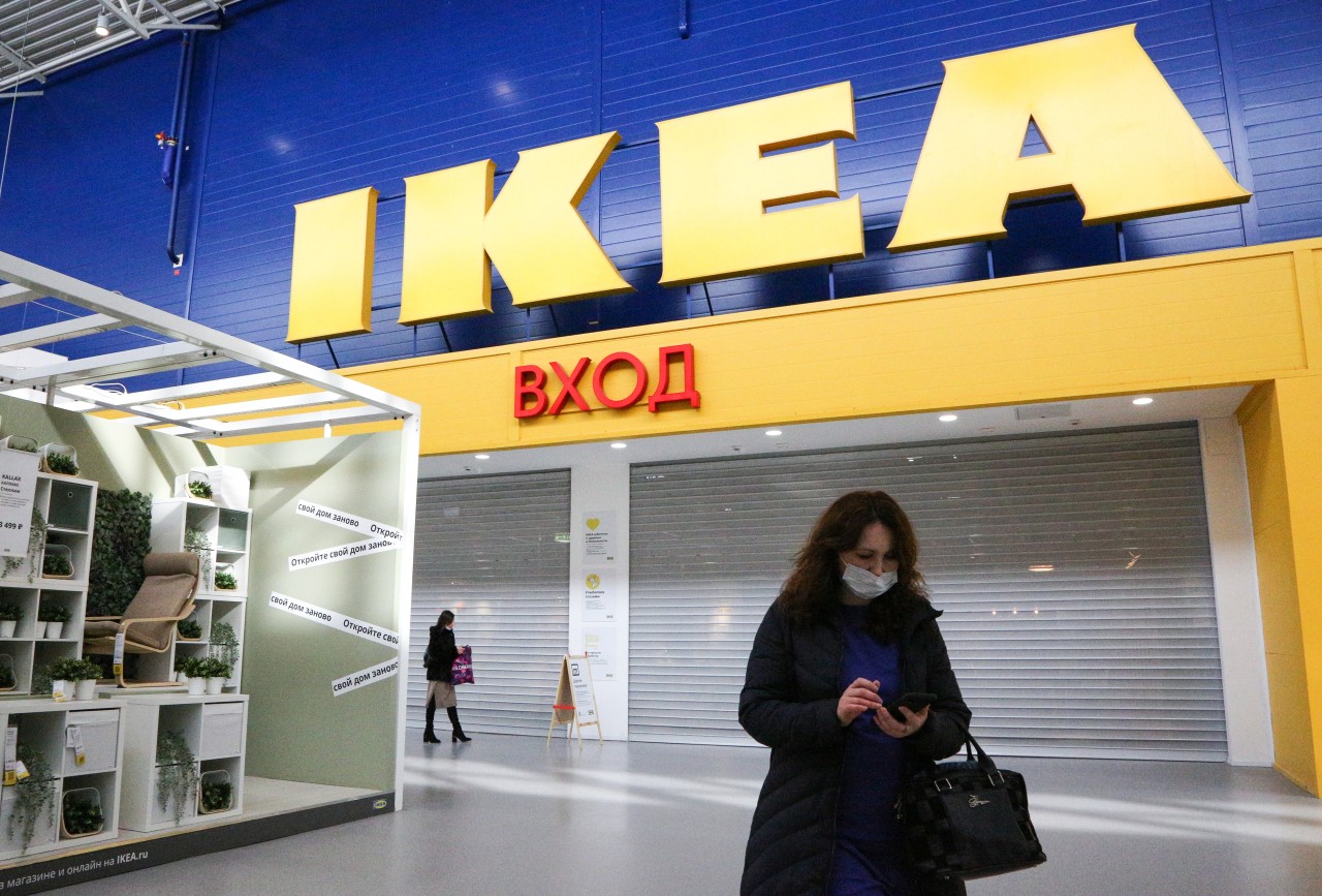 Ikea hat alle seine Möbelhäuser in Russland geschlossen.