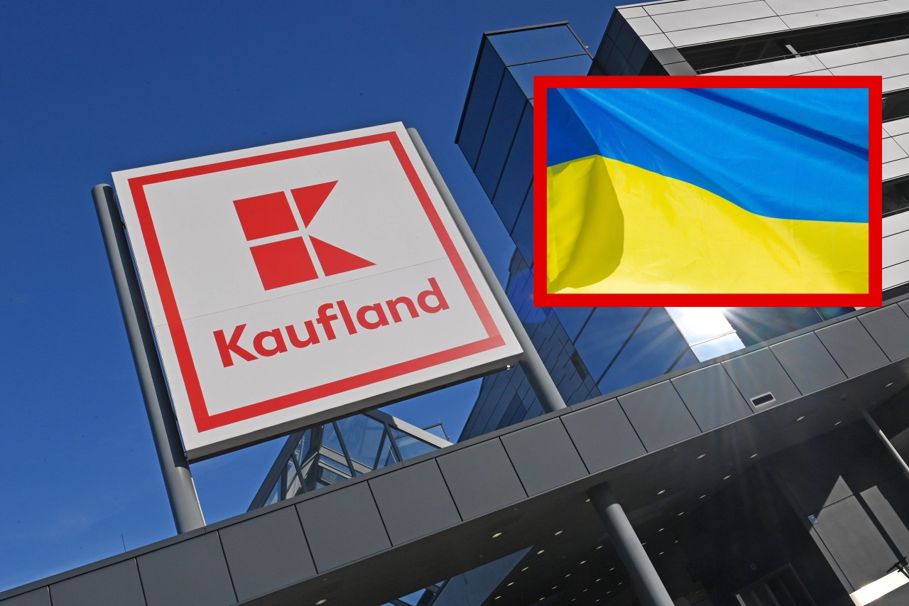 Kaufland: Auf seiner Webseite ist dem Unternehmen eine peinliche Panne mit einer vermeintlichen Ukraine-Flagge passiert. (Symbolbild)