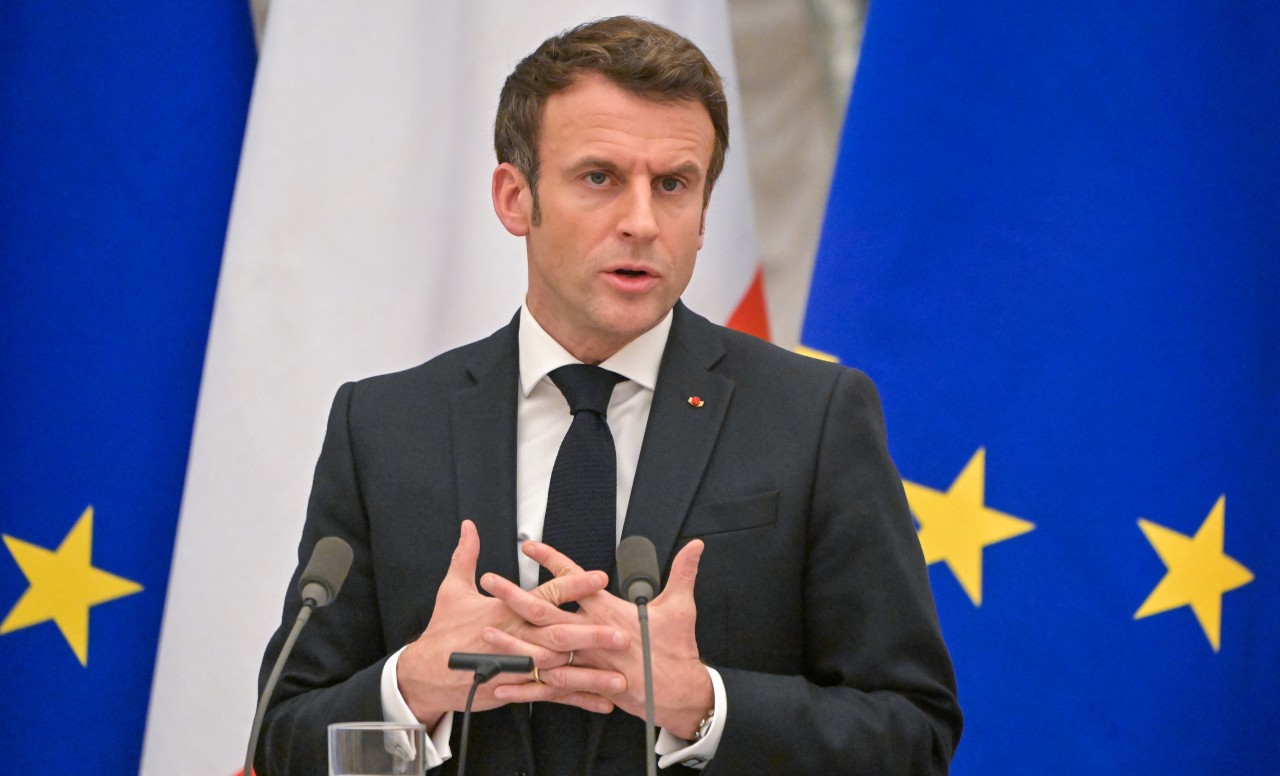 Frankreichs Präsident Emmanuel Macron. Frankreichs Präsident Emmanuel Macron.
