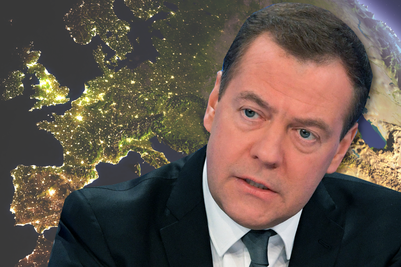 Dmitri Medwedew träumt von Eurasien. 