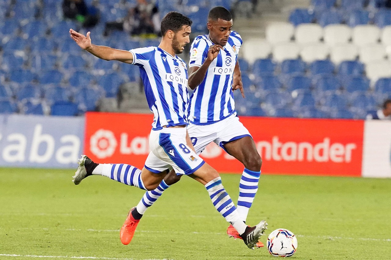 Die Ex-BVB-Talente Mikel Merino und Alexander Isak blühen bei Real Sociedad richtig auf.