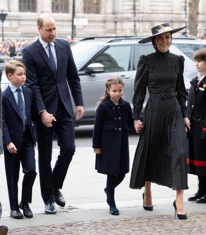 Kate Middleton mit ihrer Familie.