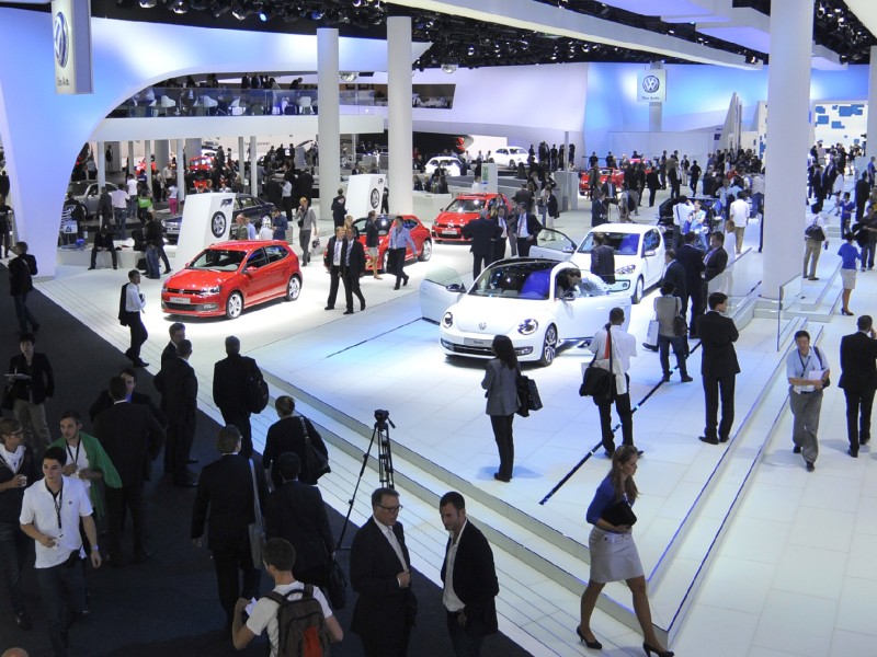 VW mag es auf der IAA weiß und hell. Foto: Denise Ohms