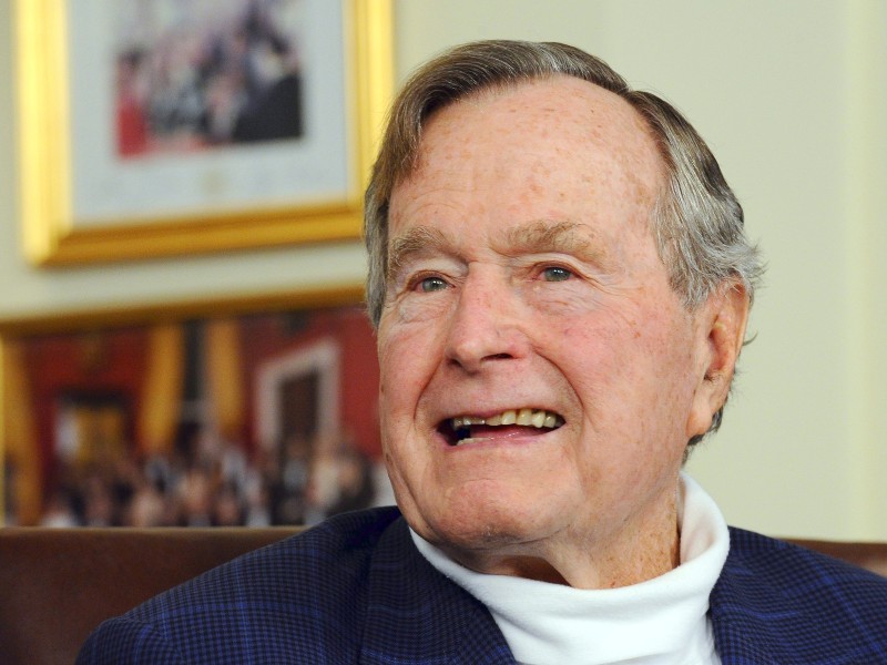 Der ehemalige US Präsident George H.W. Bush starb am 30. November 2018 im Alter von 94 Jahren.