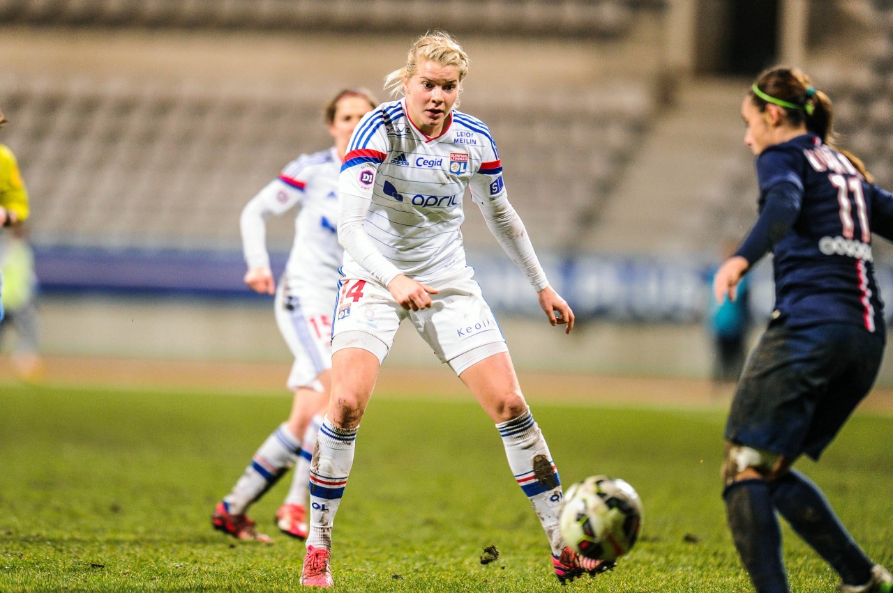 Ada Hegerberg spielt bei Olympique Lyon.