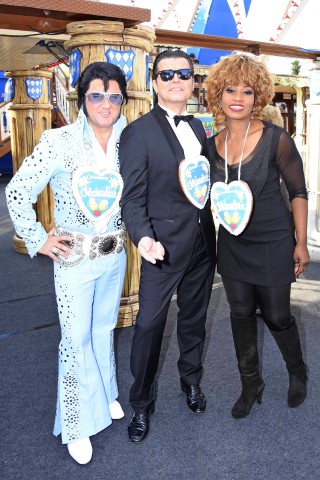 Auch sie gaben sich die Ehre: Elvis Presley, Falco und Tina Turner.