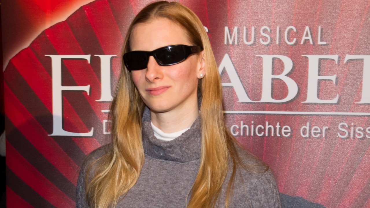 Die Sängerin Joana Zimmer ist von Geburt an blind.