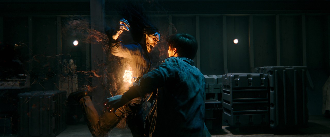 Szene aus „Morbius“ (2022). 