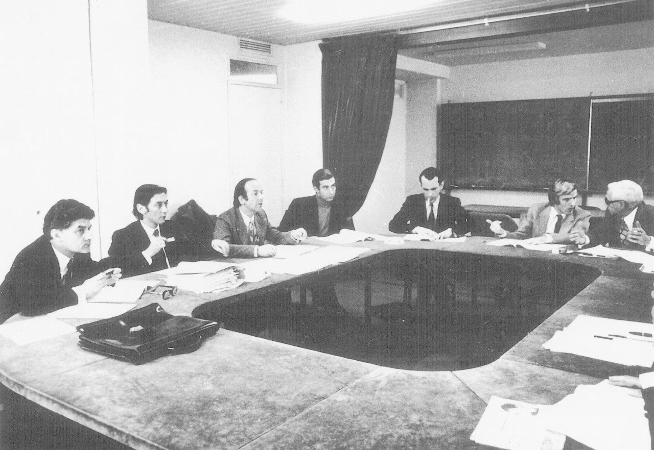 Die Gründungsmitglieder der Organisation 1971. (Foto: dapd)
