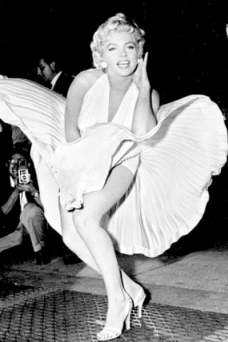 Platz 3: Marilyn Monroe, die gebürtig Norma Jean Baker hieß, war das Sex-Symbol der 1950er Jahre.