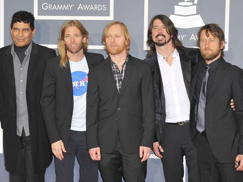 Auch sie sind Gewinner an diesem Grammy-Abend: Die Foo Fighters...