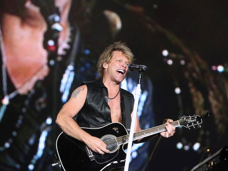 Über 100 Millionen Alben haben Bon Jovi verkauft und...