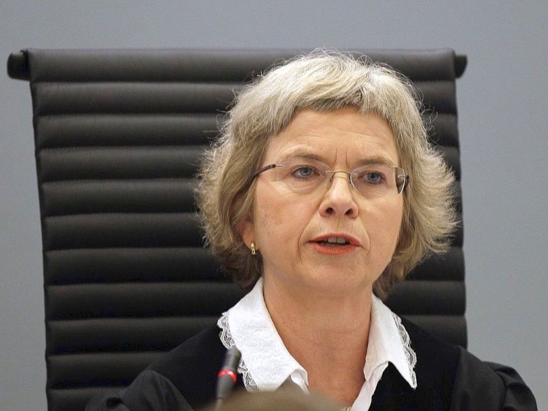 ...Richterin Wenche Arntzen beim Prozessauftakt in Oslo.