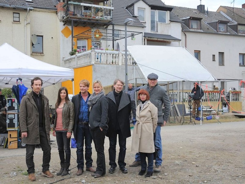 Dreharbeiten für den Tatort Dortmund am Phoenixsee.