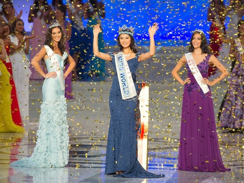 Yu Wenxia ist Miss World 2012.
