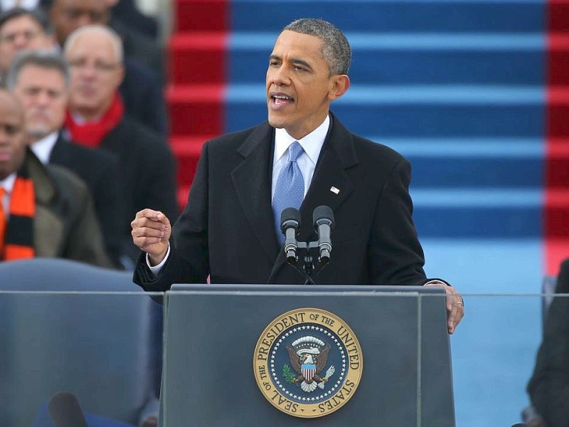 ... hielt Obama eine kämpferische Rede. Für den US-Präsidenten...