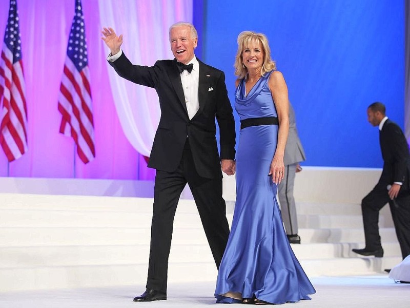 ... Vizepräsident Joe Biden und seiner Frau Jill.