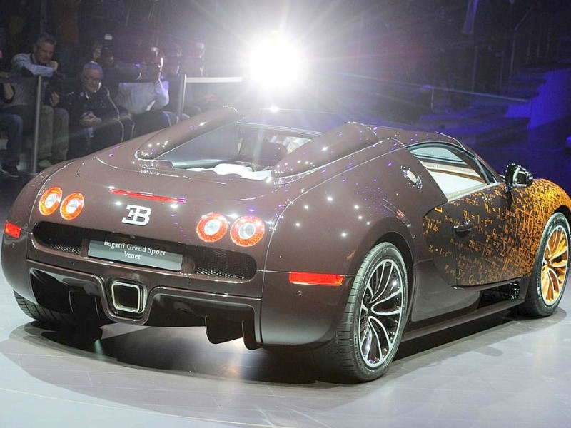 ... und der Bugatti Grand Sport Venet.